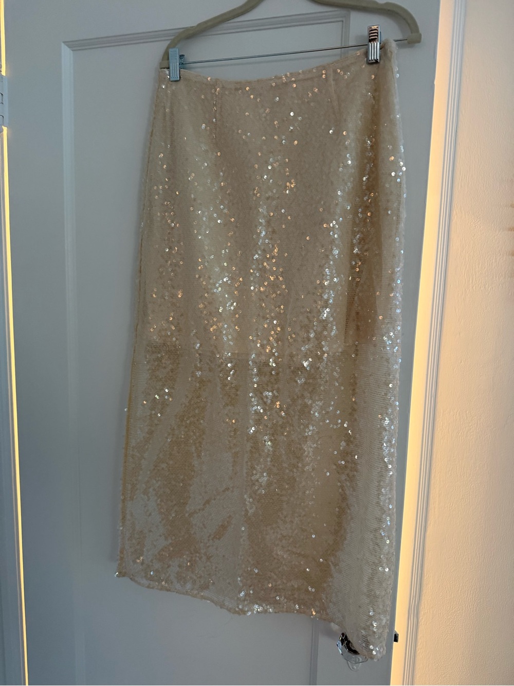 Open Edit Sequin Midi Skirt - Picture 3 of 5